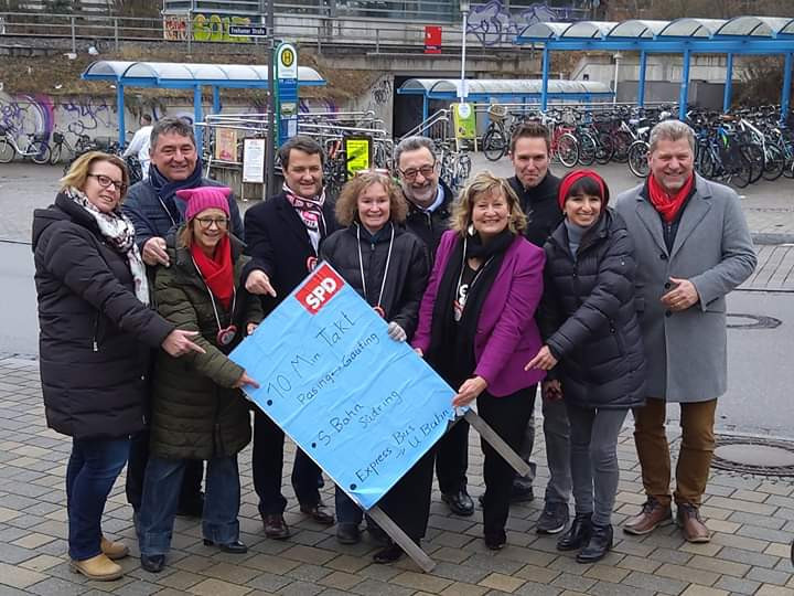 SPD-Landratskandidaten in Gräfelfing